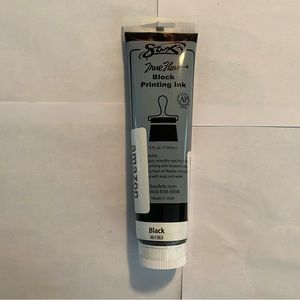 Sax Arts True Flow Block Printing Ink Black #461963 5 fl oz